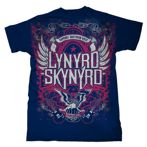 Philcos Lynyrd Skynyrd Blue - Navy Tee