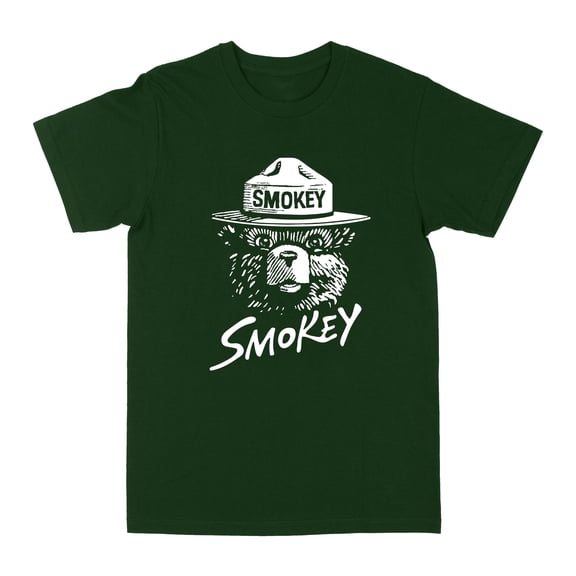 Philcos Smokey Bear Green - Forest Tee