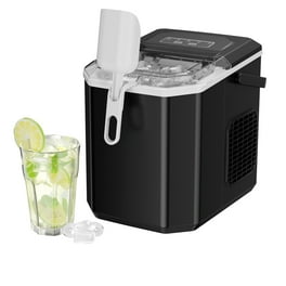  Silonn Countertop Ice Maker Machine, Portable with Handle, Ice  Scoop and Basket, Makes up to 27 lbs. of Ice Per Day, 9 Cubes in 7 Mins,  Green, 12 x 9 x 12 inches (SLIM06) : Appliances
