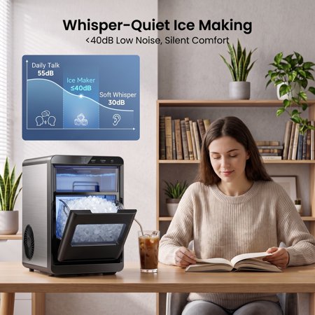 Philergo Ice Maker Nugget 44lbs/24hrs