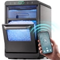 Philergo Nugget Ice Maker Countertop, Smart Pebble Ice maker with App ...
