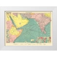 thumbnail image 1 of Philip 24x19 White Modern Wood Framed Museum Art Print Titled - Asia Arabian Sea Region - Philip 1905, 1 of 4