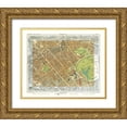 thumbnail image 1 of Philip 31x26 Gold Ornate Wood Framed with Double Matting Museum Art Print Titled - Regents Park London England - Philip 1904, 1 of 4