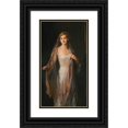 thumbnail image 1 of Philip Alexius de László 10x14 Black Ornate Wood Framed Double Matted Museum Art Print Titled: Portrait of Edith Hope Iselin (1930), 1 of 5