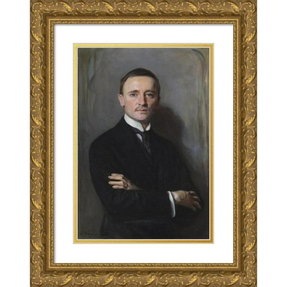 Philip Alexius de László 13x18 Gold Ornate Wood Frame and Double Matted Museum Art Print Titled - William Richards Castle Jr (1878-1963))