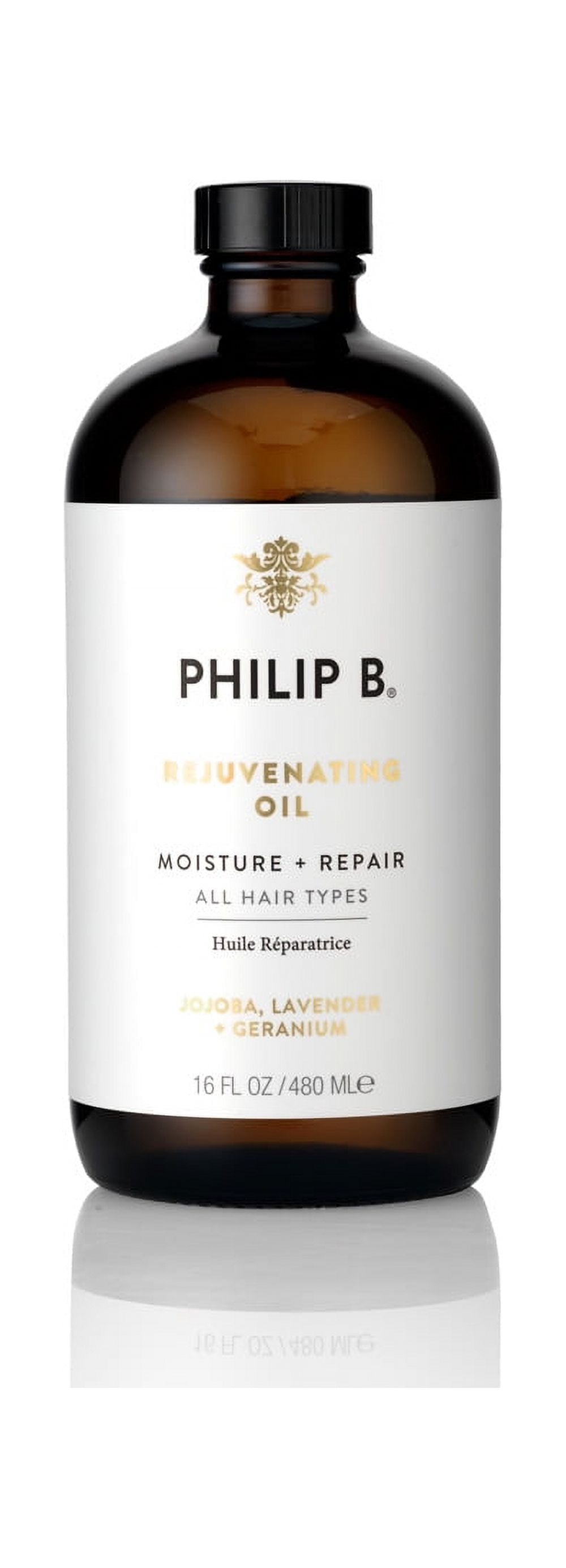 Philip B 226058 16 oz Moisture & Repair Rejuvenating Oil for All Hair Types