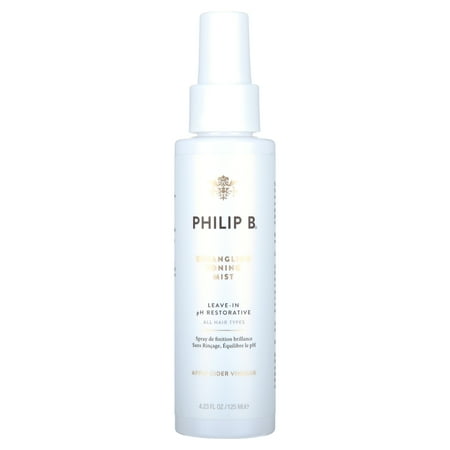 Philip B Apple Cider Vinegar pH Restorative Detangling Toning Mist, 4.23 fl oz