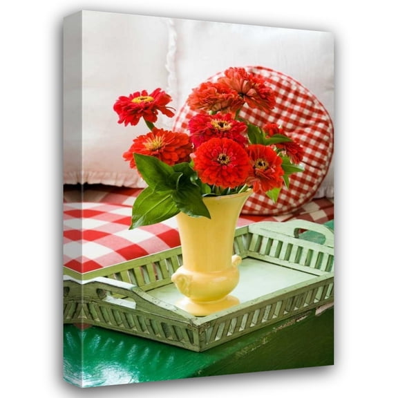 Philip Clayton-Thompson 17x24 Gallery Wrapped Canvas Wall Art Titled - Spring Bouquet II