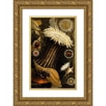 thumbnail image 1 of Philip Henry Gosse 16x24 Gold Ornate Framed and Double Matted Museum Art Print Titled - Sagartia Nivea, S. Miniata, S.Troglodytes, S. Parasitica (1860), 1 of 4