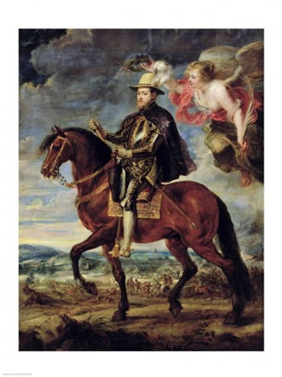 Philip II Canvas Art - Peter Paul Rubens (18 x 24)