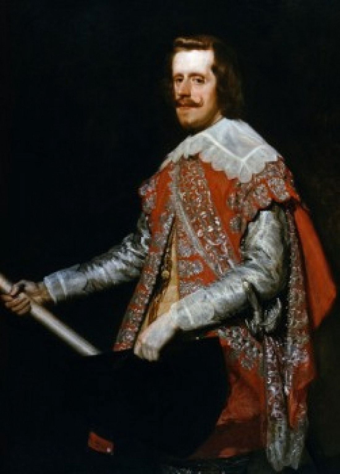 Philip IV by Diego Velazquez (1599-1660) Canvas Art - Diego Velazquez (24 x 36)