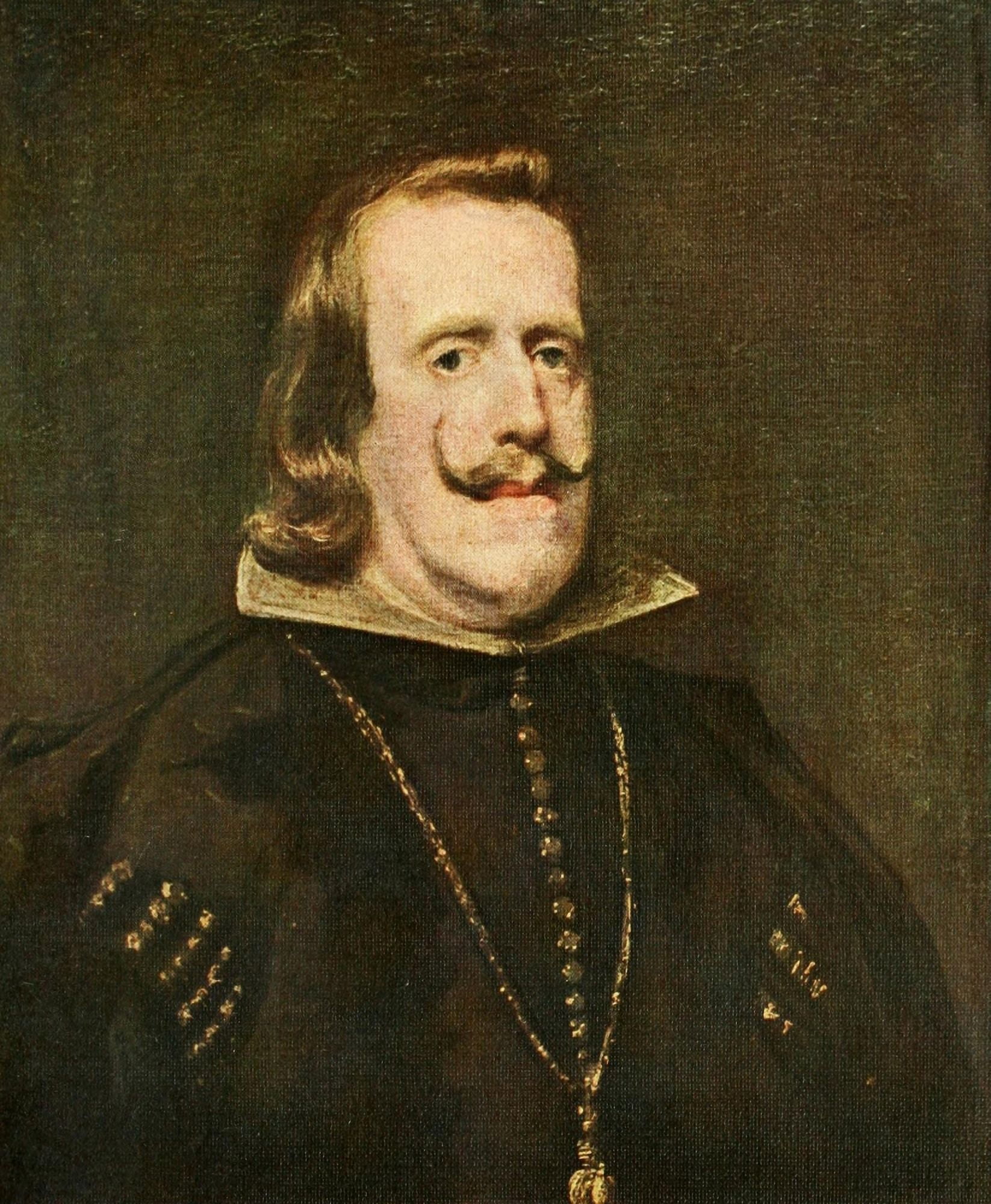 Philip IV of Spain History of Painting 1911 Canvas Art - Diego VelÔø?zquez (24 x 36)