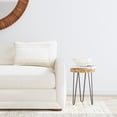 thumbnail image 1 of Philip Wood Accent Table by East at Main, Farmhouse Side End Table 14"x19", 1 of 6