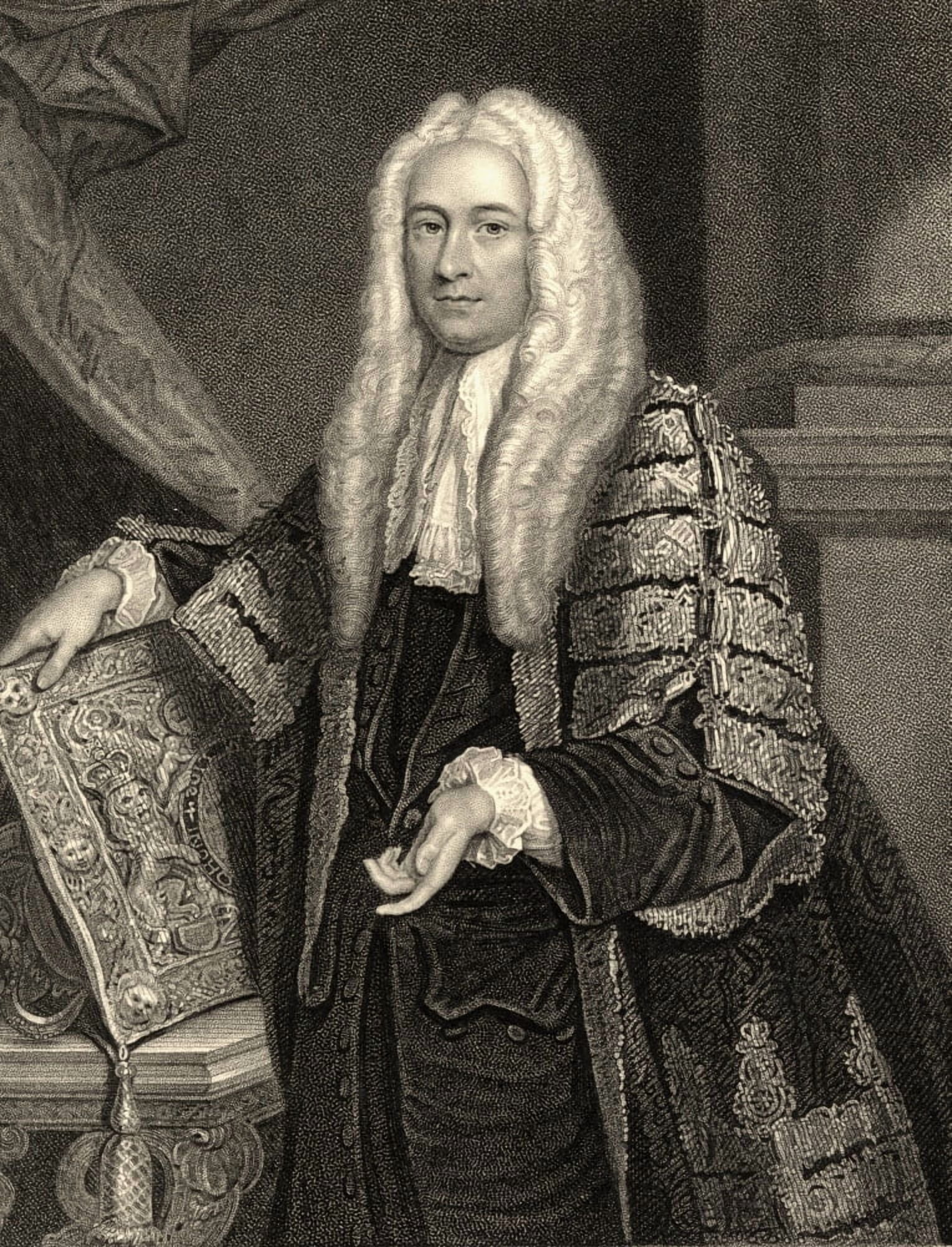 Philip Yorke1StEarl Of Hardwicke Viscount Royston Aka Baron Hardwicke Of Hardwicke 1690-176419Th Century Print Engraved By WTFry From A Painting By Ramsay Canvas Art - Ken Welsh Design Pics (26 x 34)