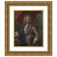 thumbnail image 1 of Philip van Dijk 15x18 Gold Ornate Wood Frame and Double Matted Museum Art Print Titled - Portrait of Caspar Adriaen Parduyn (1685-1735), Bailiff of Middelburg (1705 - 1753), 1 of 4