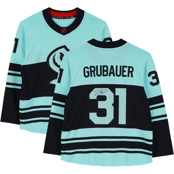 Philipp Grubauer Seattle Kraken Autographed 2022-23 Special Edition 2.0 Fanatics Breakaway Jersey