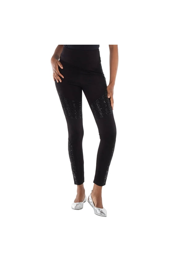 Moon Crystal Jogging Leggings In Black, Size Small