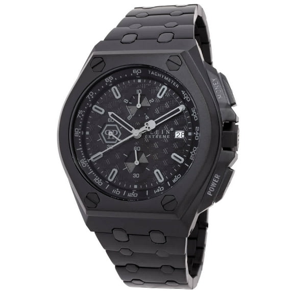 Philipp Plein Extreme Chronograph Quartz Black Dial Men's Watch PWGAA0821