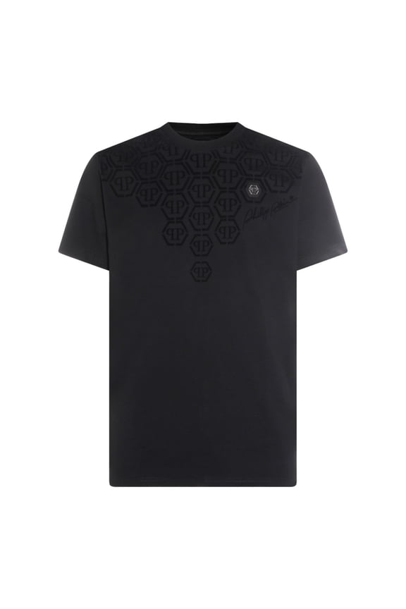 Plain Black Short-Sleeve T-Shirt (Men's)