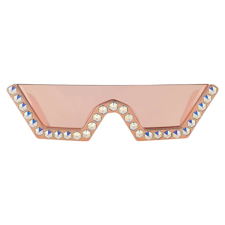 Philipp Plein Pink Mirror Irregular Ladies Sunglasses  display picture 2