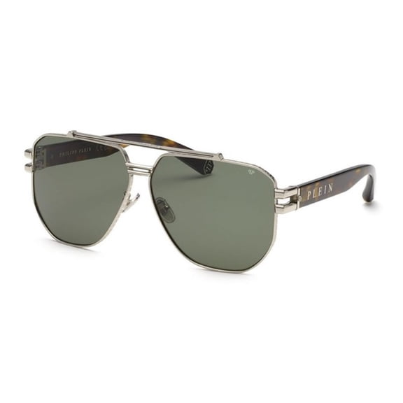 Philipp Plein SPP185 0K07 65mm Square Sunglasses Men's