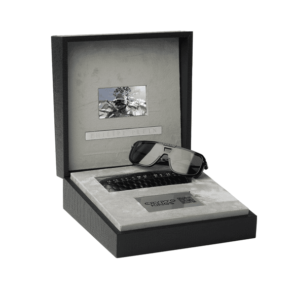 Philipp Plein sunglasses SPP008M MAN 99/0/145 700X NERO LUCIDO