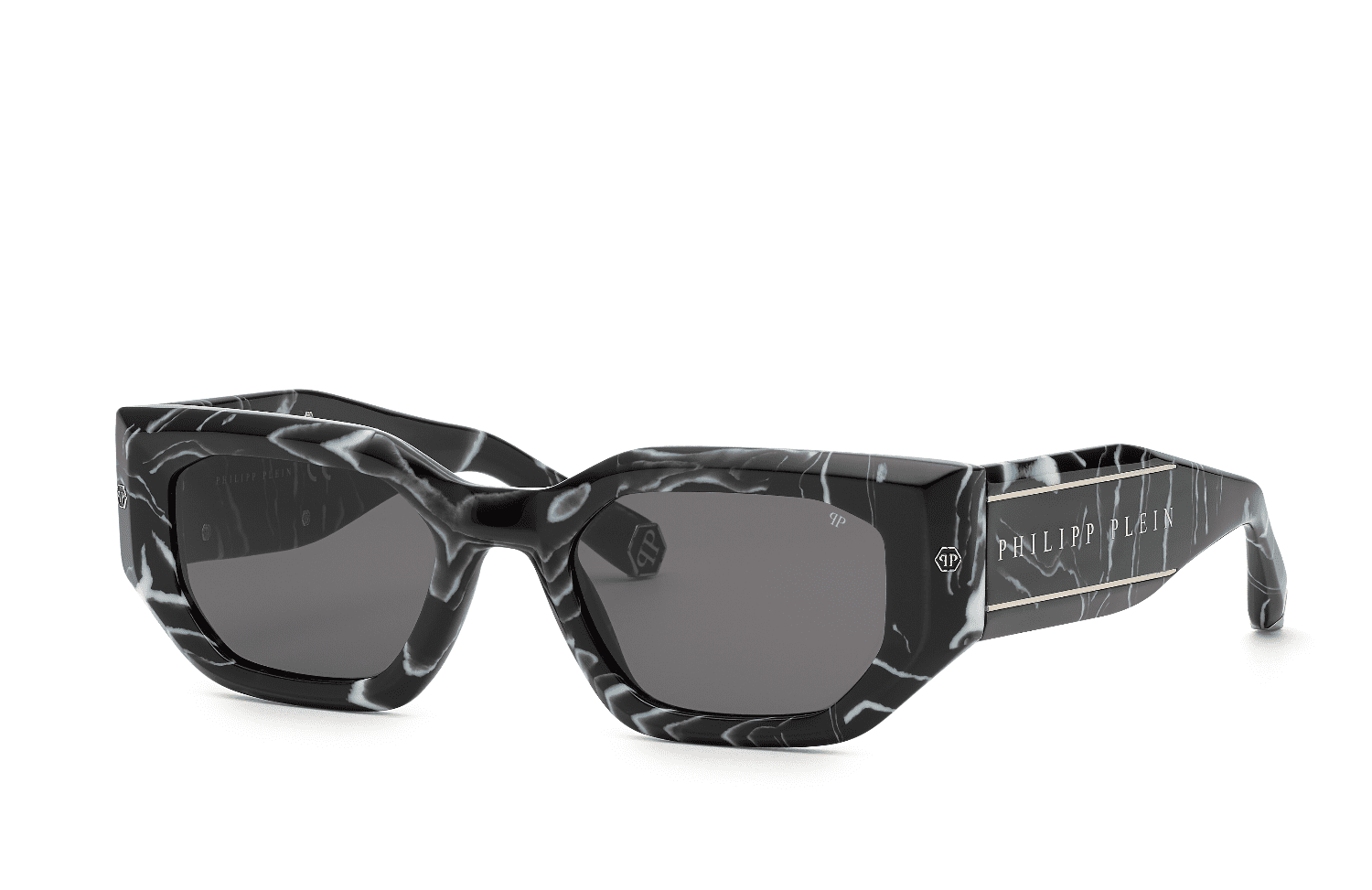 サングラス PHILIPP PLEIN Woman Sunglasses Multicolor SPP066M 0Z21 Philipp Plein sunglasses SPP066M WOMAN 51/21/135 0Z21 NERO