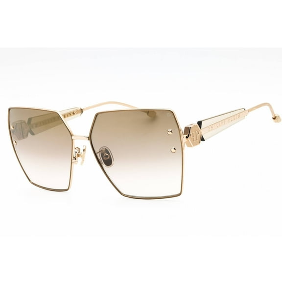 Philipp Plein SPP122W 300G Women's Polished Rose Gold Sunglasses