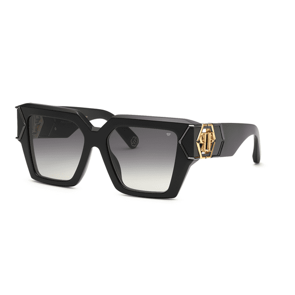 Philipp Plein sunglasses SPP135M WOMAN 55/17/135 0700 NERO LUCIDO