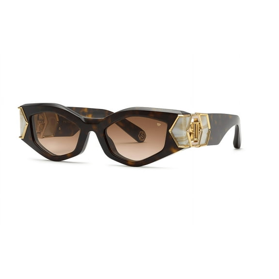 Philipp Plein sunglasses SPP136M WOMAN 52/20/135 0722 AVANA SCURA LUCIDA