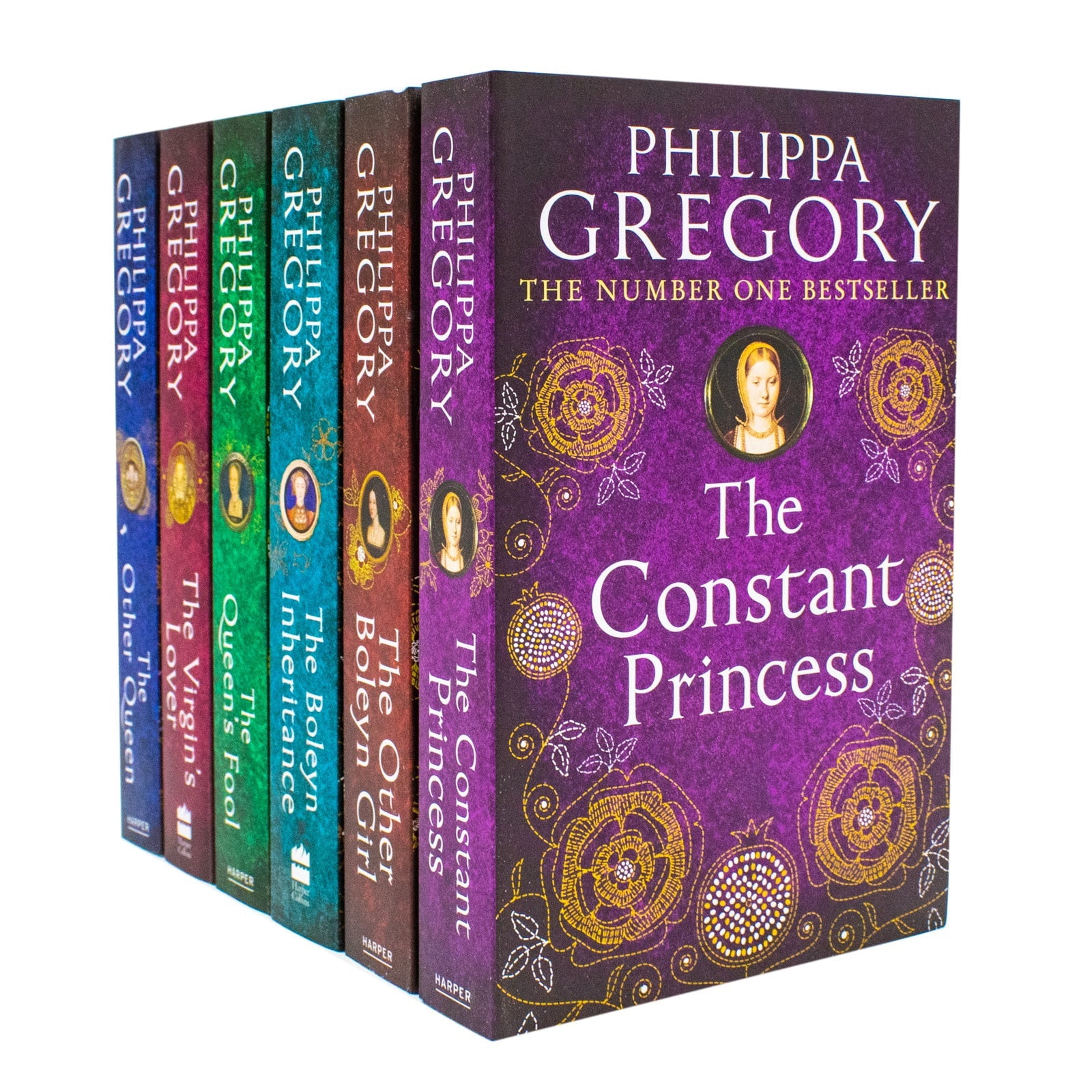 Philippa Gregory Tudor Court Novels 6 Books Set Collection Virgin's Lover