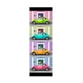 thumbnail image 1 of Trademark Fine Art Philippe Hugonnard Viva Mexico 2 The VW Beetle Cars with Colors Street Wall III A Canvas Wall Art - 8x24, 1 of 5