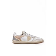 Philippe Model Paris Low-Top Sneakers With Textured Leather Panels Multicolor Men's