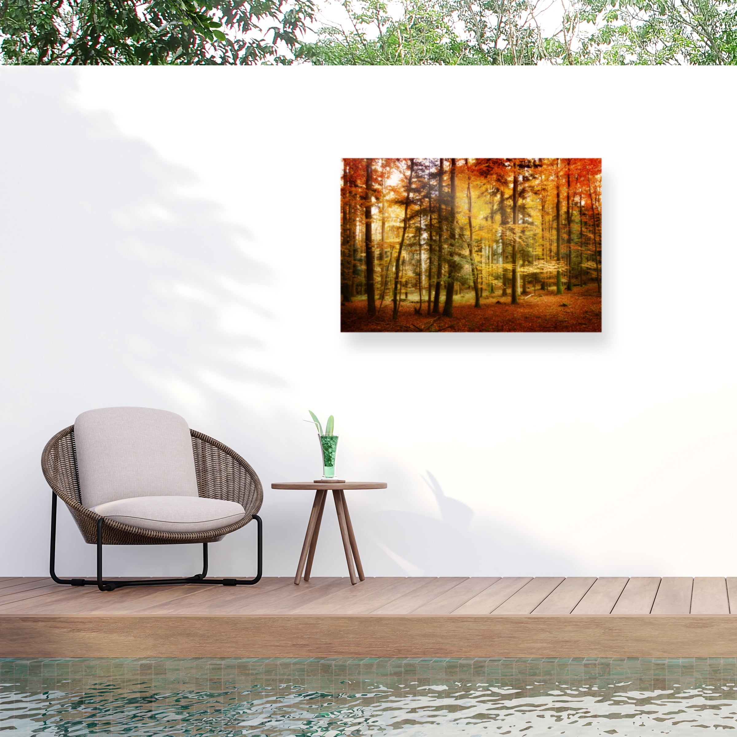 Philippe Sainte 'Brilliant Fall Color' Outdoor All-Weather Wall Decor
