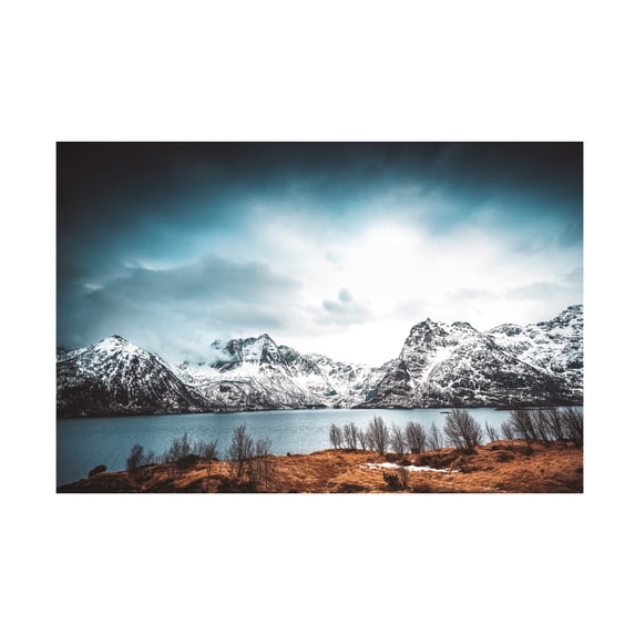 Philippe Sainte Laudy 'Blue Vibrations' Canvas Art