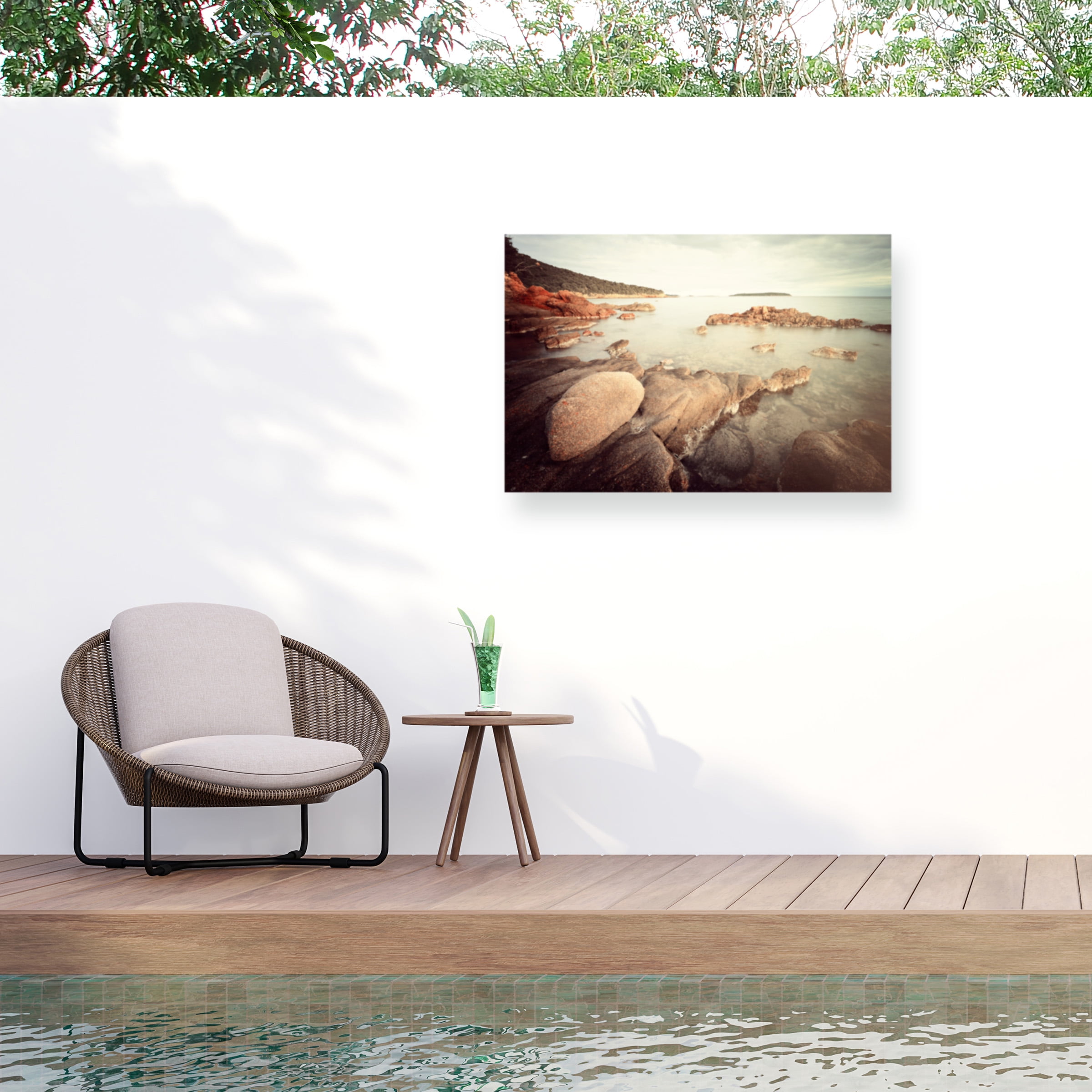 Philippe Sainte-Laudy 'Moment of Surrender' Outdoor Canvas 22x32