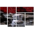 thumbnail image 1 of Philippe Sainte-Laudy 'Red Vison' Multi-Panel Art Set, 1 of 3