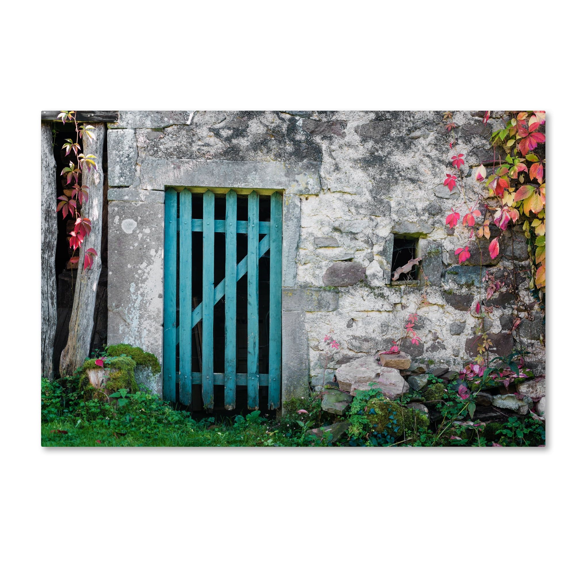 Philippe Sainte-Laudy 'The Old Wooden Door' Canvas Art