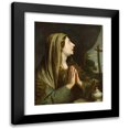 thumbnail image 1 of Philippe de Champaigne 15x18 Black Modern Framed Museum Art Print Titled - Mary Magdalene, 1 of 5