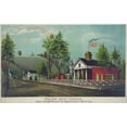 thumbnail image 1 of Philippi West Virginia. scene of the first battle of the rebellion fought June 3rd 1861 Poster Print, 1 of 4