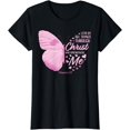 thumbnail image 1 of Philippians 4:13 Christian Bible Verse Gifts Women Butterfly T-Shirt, 1 of 3
