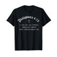 thumbnail image 1 of Philippians 4:13 Christian Bible Verse Religious T-Shirt, 1 of 5