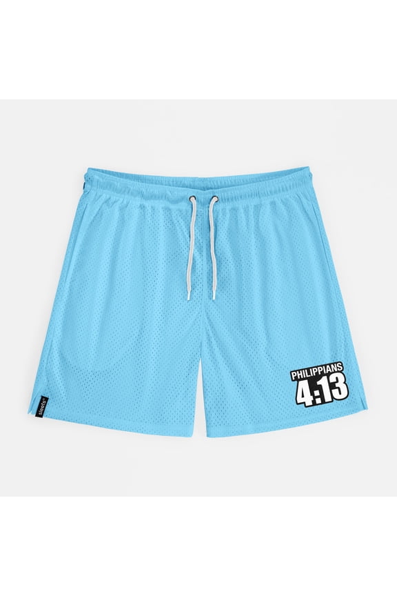 Philippians 4:13 Patch Shorts - 7"
