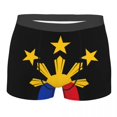 thumbnail image 1 of Philippine Flag Landscape Underwear Men Sexy Printed Customized Boxer Shorts Panties Briefs Soft Underpants, 1 of 7