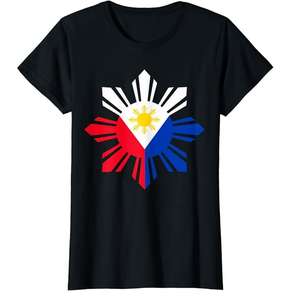 Philippine Flag T-Shirt Pinoy Flag Filipino Shirt Pinoy Sun