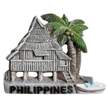 Philippines 3D Fridge Magnet Souvenir Gift,Resin Handmade Philippines Refrigerator Magnet Home Decoration Collection