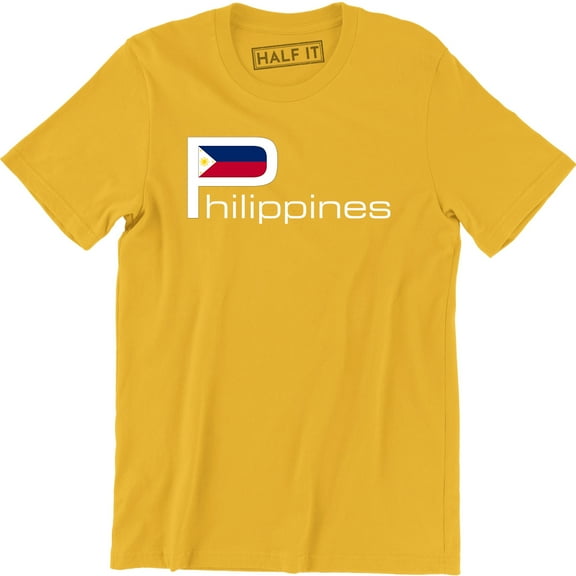 Philippines Country Crest Flag Colors Nationality Ethnic Pride -Mens T-Shirt
