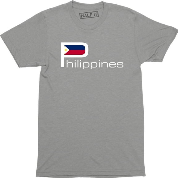 Philippines Country Crest Flag Colors Nationality Ethnic Pride -Mens T-Shirt