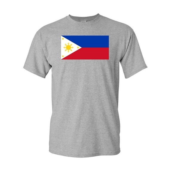 Philippines Country Flag Adult DT T-Shirt Tee