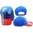 thumbnail image 1 of Philippines Country Letters Emblem Royal Blue Red Bill 3-D Embroidered Cap Hat, 1 of 4